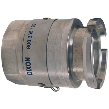 MannTek Dry Disconnect Coupler Aluminum 105 mm Tank Unit x Female NPT